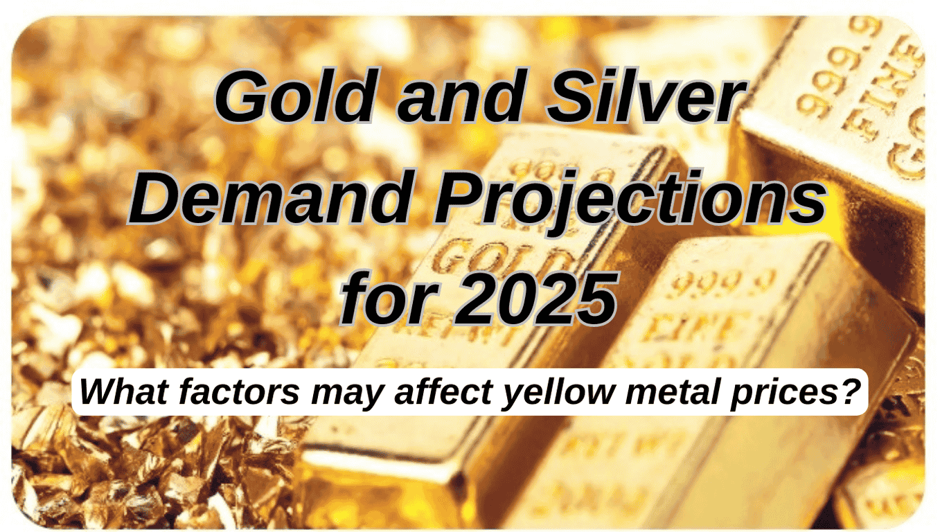 Gold and Silver Demand Projections for 2025 investcorpus.in